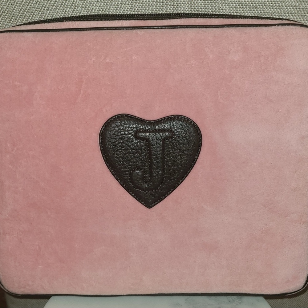 Very Rare Vintage Juicy Couture Pink & Brown~Once Upon a Time~Laptop Bag NWT - Picture 4 of 13